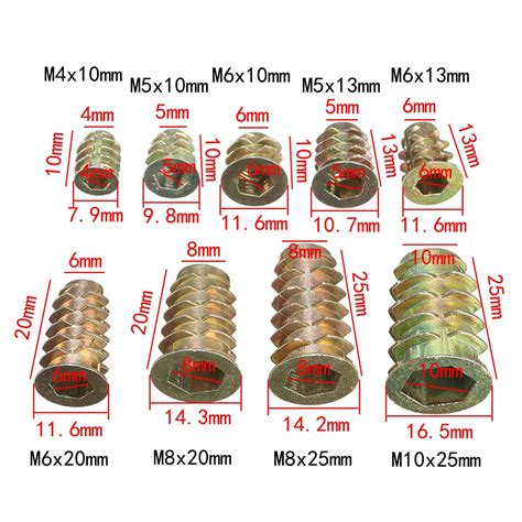 Nails Screws Fasteners M4 M5 M6 M8 M10 Type D W Flange Hex Drive