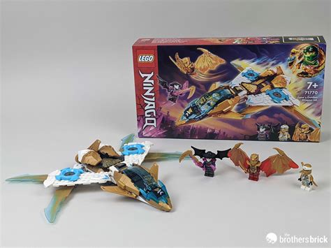 Lego Ninjago 71770 Zanes Golden Dragon Jet Tbb Review 34 The