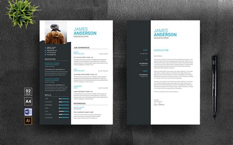 Coral Anderson Resume Template 186084 Templatemonster