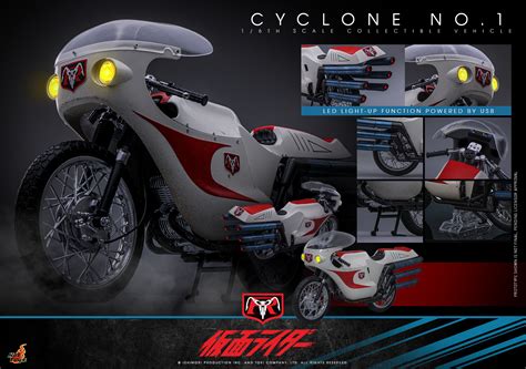 Hot Toys TMS146 Kamen Rider Cyclone No 1 AcareToys จำหนาย ของเลน โมเดล ชดผา Hot Toys
