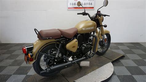 2024 New Royal Enfield Classic 350 Abs Signals Desert Sand At Mj Sales Cycles Serving Fort Worth