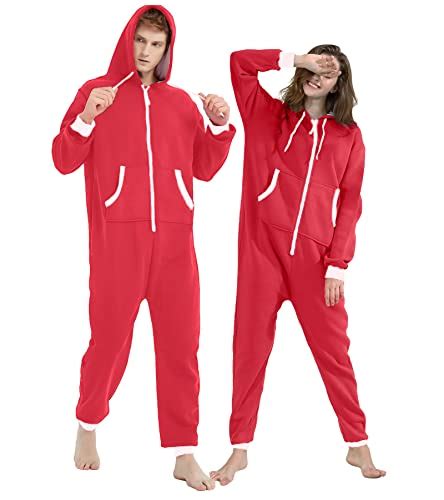 I Tested The Comfort And Coziness Of Red Onesie Pajamas For Adults