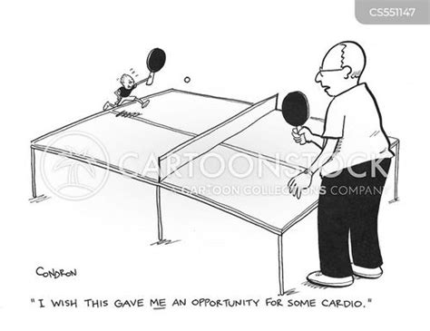 Table Tennis Cartoons and Comics - funny pictures from CartoonStock