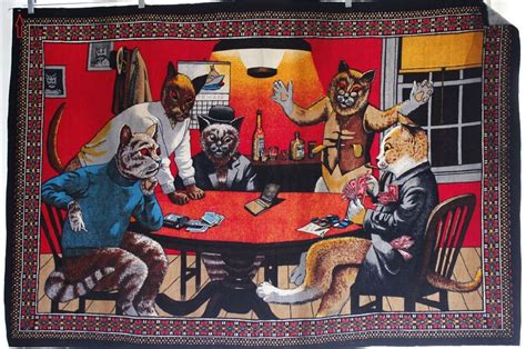 cats playing poker painting - This Important Log-Book Photo Galery