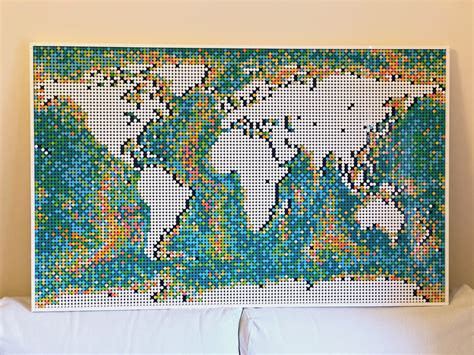 Reverse Engineering the LEGO World Map · Leif Gehrmann