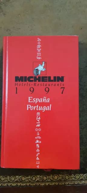 GUIDE ROUGE MICHELIN Espagne Portugal 1997 EUR 9 00 PicClick FR