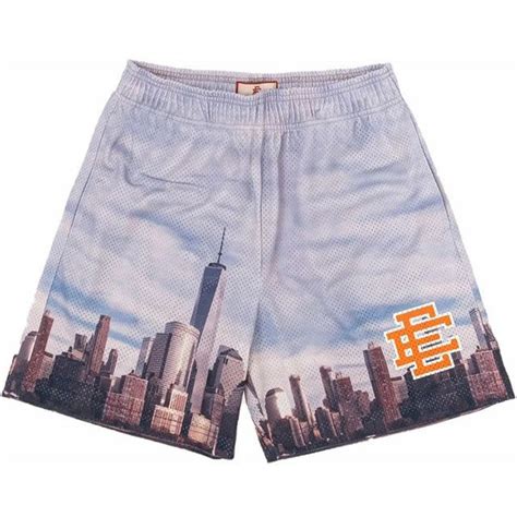 Xituodai Eric Emanuel EE Basic Short NEW YORK CITY SKYLINE 2022 Men S