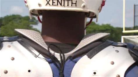 New collar helps protect young football players from head and neck ...