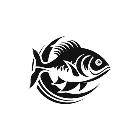 Premium Vector | Stylized Bass Fish Vector Illustration for Freshwater Angling and Fishing ...