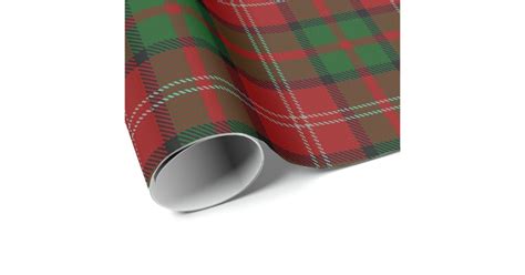 Clan Nisbet Nesbitt Nesbit Scottish Tartan Wrapping Paper Zazzle