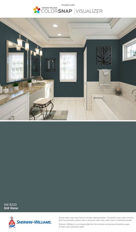 Still Water Sw Bedroom Paint Colors Kitchen Wall Colors