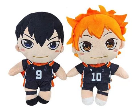 2x Haikyuu Tobio Kageyama Hinata Shoyo Peluche Muñeca Regalo Meses