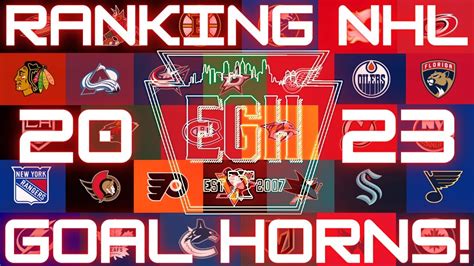 Nhl Goal Horn Rankings Youtube