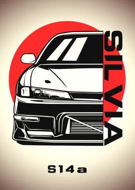 Silvia S14a Poster Picture Metal Print Paint By Faissal Thomas