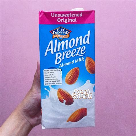 Jual Susu Almond Breeze Unsweetened Original Ml Almond Milk Blue