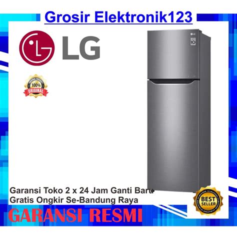 Jual Kulkas Lg Pintu Inverter Gn B Slcb Slcb Shopee Indonesia