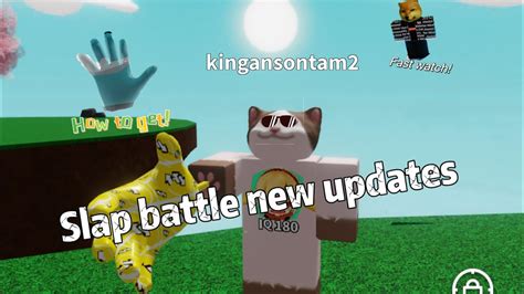 Slap Battle How To Get Recall Glove Roblox Slap Battle New Update Youtube