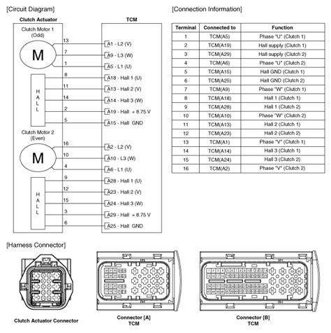 Hyundai Ioniq Schematic Diagrams Clutch Actuator Assembly