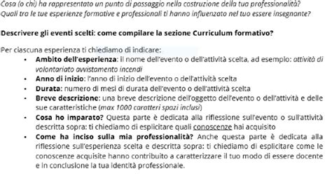 Formazione Neoassunti Come Compilare Correttamente Il Curriculum Formativo