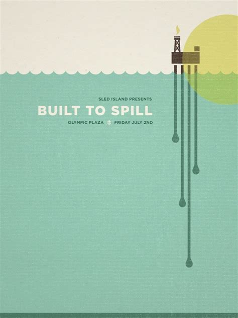 Built To Spill Concert Poster