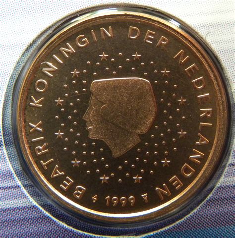Euro coins from 1999
