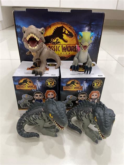 Jurassic World Dominion Funko Mystery Minis Blind Box Giganotosaurus T Rex Therizinosaurus