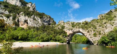 Ardèche De Pont d Arc Dienst toerisme Gorges de l Ardèche