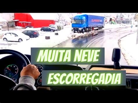 Como Caminhoneiros Trabalham Na Neve Youtube