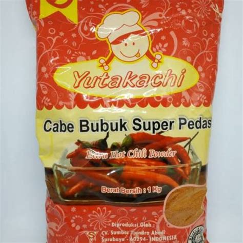 Jual Bubuk Cabe Super Pedas Gram Bubuk Red Extra Hot Chili Pepper