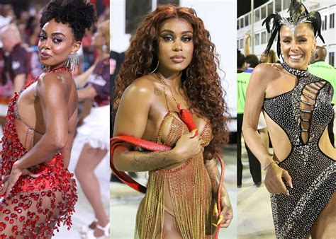 Confira Os Looks Ousados Das Famosas Para Ensaio De Carnaval