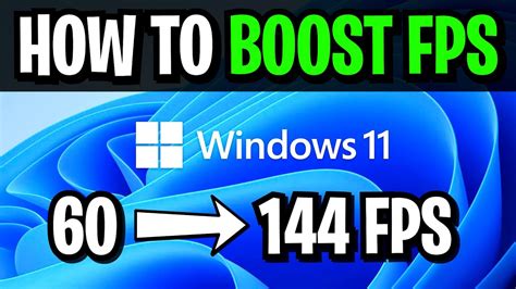 How To Boost Fps On Windows Gaming Performance Optimization Guide