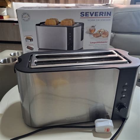 Severin AT 2590 Automatic Long Slot Toaster TV Home Appliances