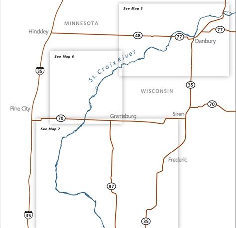 St Croix River Depth Map Stillwater Mn