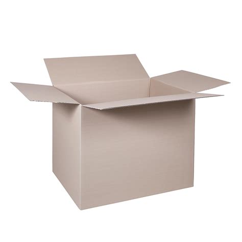 Folding Cardboard Box Fefco 0201 Made Of Single Fluted Cardboard Kaiserkraft