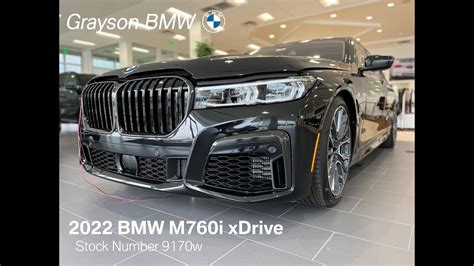 2022 Bmw M760i Xdrive Video Walk Around Stock Number 9170w At Grayson