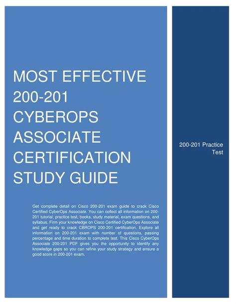 Ppt Most Effective Cyberops Associate Certification Study