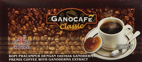 Amazon Gano Excel Ganocafe Classic Instant Black Healthy Coffee