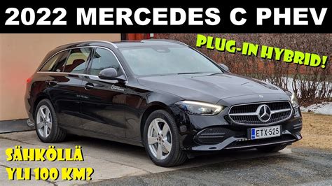 Koeajo 2022 Mercedes Benz C 300 E Phev Plug In Hybrid Pitkällä Toimintamatkalla Youtube