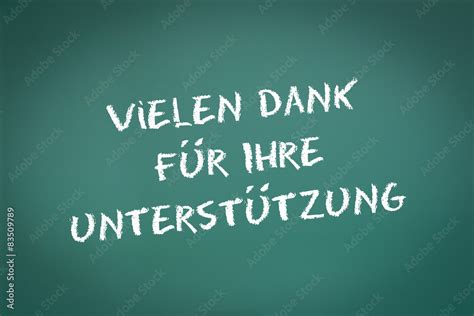 Vielen Dank Für Ihre Unterstützung Stock Illustration Adobe Stock