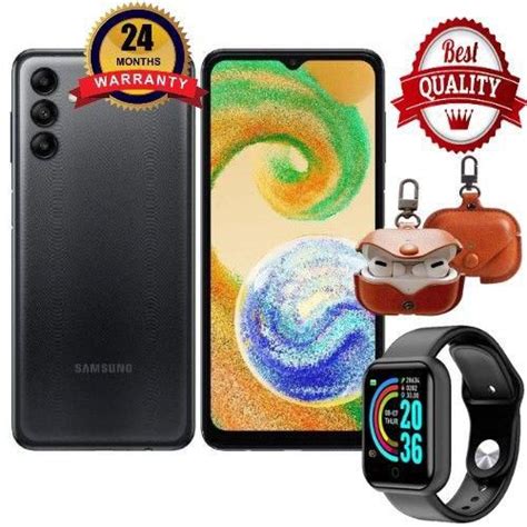 Samsung Galaxy A04s 65 128gb 4gb Dual Sim Leather Strapped Airpodsand Smart Watch Price