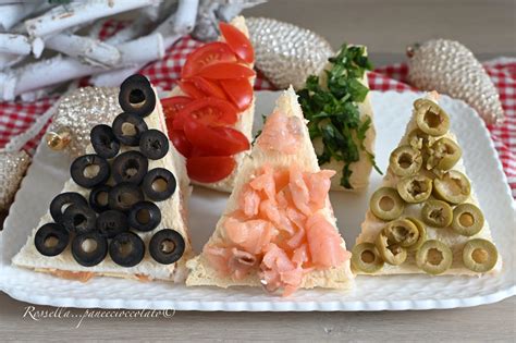 Alberelli Tramezzino Antipasto Con Salmone La Ricetta Senza Formine