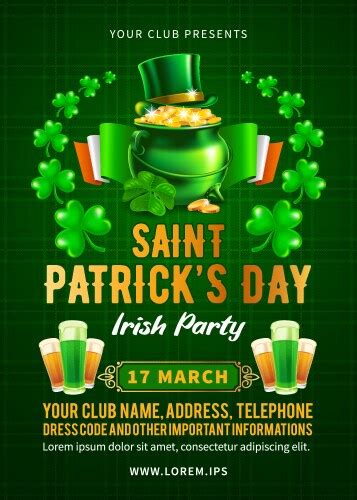 Saint Patricks Day Royalty Free Vector Image Vectorstock