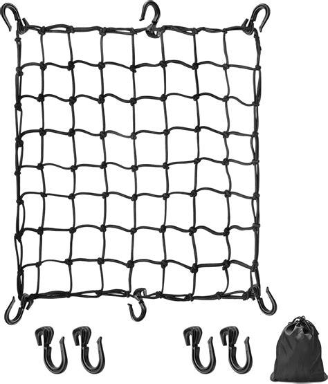 Amazon Heavy Duty Motorbike Bungee Cargo Net With Hooks For