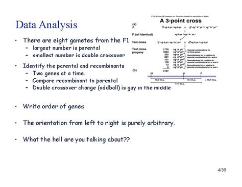 Linkage Analysis And Mapping Three Point Crosses Mapping