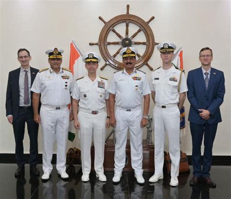 Visit Of VADM Brad Cooper Commander US Naval Forces Central Command To