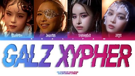 Qualifam Galz Xypher Galz Xypher Color Coded Lyrics Youtube