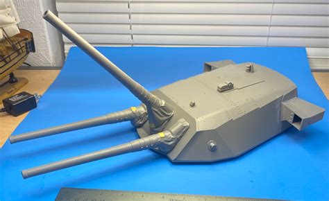 Yamato Type 94 46cm Gun Main Turret No1 By Cdw Finished Takom 1