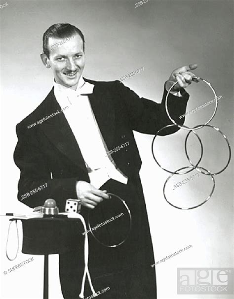 Portrait of a magician performing tricks, Stock Photo, Picture And ...