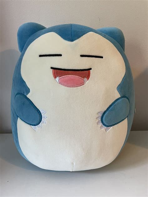 Mavin Squishmallows Pokemon Snorlax Plush Brand New Inch Kellytoy