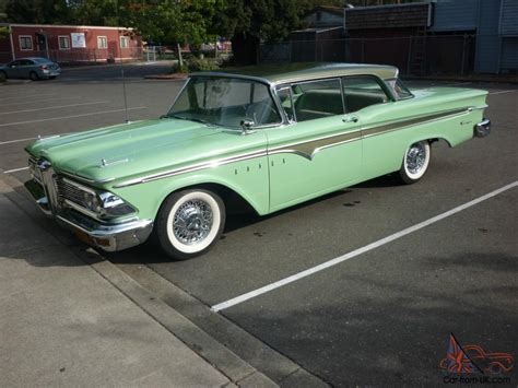 1959 Edsel Ranger 2 Door Hardtop Super Express Fe V8 361 Automatic 3 Speed